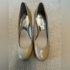 Michael Kors Beige Platform Shoes